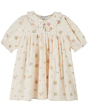 AD045A Emile et Ida "Althea" Flared Floral Dress for Toddler with Peter Pan Collar - Emile et Ida - Dress