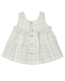 +1 in the family "Arnella" Dress in Misty Green Plaid - +1 in the family - Dress