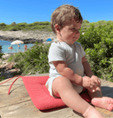 +1 in the family "Carolina" Bermuda Shorts in Striped Blue - +1 in the family - Short
