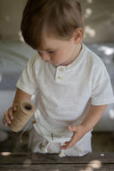 +1 in the family "Ordis" Short Sleeve Tee in Off - White - +1 in the family - Shirt
