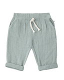 +1 in the family "Rupia" Cotton Pants in Iceberg - +1 in the family - Pant