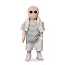 +1 in the family "Saus" Short Sleeve Tee in Iceberg Stripes - +1 in the family - Shirt