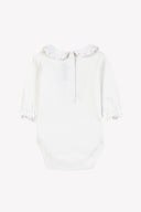 Tartine et Chocolat baby cotton bodysuit, blush, back