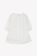 Tartine et Chocolat baby long sleeve dress, pearl, back