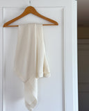 Les Lutins clementine baby cashmere blanket off white