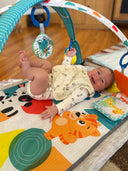 MarMar Copenhagen baby long fabric bib forest friends
