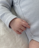 MarMar Copenhagen belito baby kimono onesie misty blue