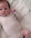 MarMar Copenhagen belita baby kimono onesie light beige