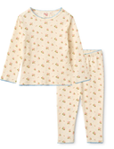 Flöss fresa baby matching set soft pink poppy