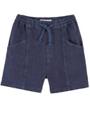 AD004A Emile et Ida "Marine" Linen Shorts for Toddler - Emile et Ida - Short