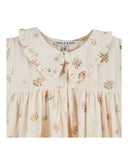 AD045A Emile et Ida "Althea" Flared Floral Dress for Toddler with Peter Pan Collar - Emile et Ida - Dress
