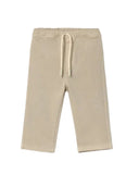 baby cotton peach twill pants - stone 'borneo' - cozmo - My Little Cozmo - 