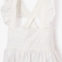 bubble romper - white eyelet lace - Elegant Baby - One - piece