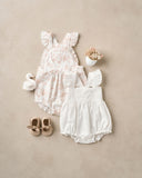 bubble romper - white eyelet lace - Elegant Baby - One - piece