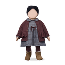 burgundy melanzana girly knit jacket - 'vanessa' by +1 in the family - +1 in the family - Sweater + Jacket