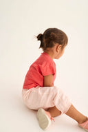Cozmo Cami Linen & Cotton Ruffle Pants in Cloud Pink - My Little Cozmo - Pants