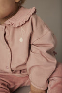 cozmo cardigan - soft white puffed fleece 'maui' - My Little Cozmo - Cardigan