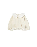 cozmo cardigan - soft white puffed fleece 'maui' - My Little Cozmo - Cardigan