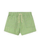 Cozmo "Ciro" Striped Linen Like Shorts in Green - My Little Cozmo - Bloomer