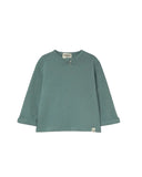 cozmo longsleeve - artic blue cotton knit 'remo' - My Little Cozmo - Long - sleeve