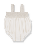 crochet cotton romper - beige 'zeus' - +1 in the family