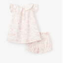 dress + bloomer matching set - swan toile - Elegant Baby - Dress