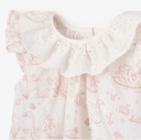 dress + bloomer matching set - swan toile - Elegant Baby - Dress
