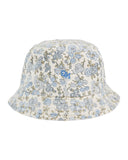 Emile et Ida "Champetre" Blue Floral Bucket Hat - Emile et Ida - Hat