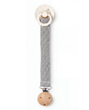 MarMar Copenhagen alo baby pacifier strap checkers