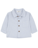 light blue longsleeve oxford button down - 'viktor' by +1 in the family - +1 in the family - Top