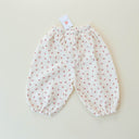 long bloomer pants - red cherry "sausage" - Party Bebe - 