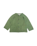 Marie Puce "LouLou" Knit Cardigan in Sage Green - Marie Puce - Cardigan