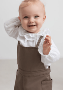 marmar copenhagen baby girl blouse - white bows 'tonello' - MarMar Copenhagen - Blouse