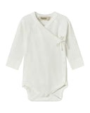MarMar Copenhagen "Belita" Onesie in White Pointelle - MarMar Copenhagen - Bodysuit