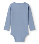MarMar Copenhagen Long Sleeve Bodysuit in Blue Iris - MarMar Copenhagen - Bodysuit