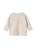 MarMar Copenhagen Long Sleeve "Tut" Wrap Top in Light Beige - MarMar Copenhagen - Wrap Top