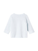 MarMar Copenhagen Long Sleeve "Tut" Wrap Top in Light Blue - MarMar Copenhagen - Wrap Top