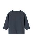 MarMar Copenhagen Long Sleeve "Tut" Wrap Top in Navy Blue - MarMar Copenhagen - Wrap Top