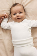 MarMar Copenhagen Piva Leggings in White Rib, part of the Tut and Piva set - MarMar Copenhagen - Legging