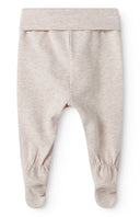 MarMar Copenhagen "Pixa" Footed Pants in Light Beige - MarMar Copenhagen - Legging