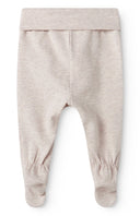 MarMar Copenhagen Pixa Footed Leggings in Light Beige, part of the Belita and Pixa set - MarMar Copenhagen - Legging