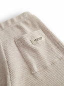 MarMar Copenhagen Ribbed Shorts in Beige - MarMar Copenhagen - Short