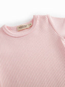 MarMar Copenhagen Short Sleeve Onesie in Rose - MarMar Copenhagen - Bodysuit