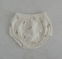 palm tree short sleeve + bloomer set - alo ivory - Peekaboo - Matching Set