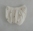 palm tree short sleeve + bloomer set - alo ivory - Peekaboo - Matching Set