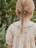 Emile et Ida baby flared dress with peter pan collar althea
