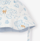 reversible print hat - oxford explorer - Elegant Baby - Hat
