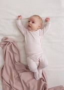 MarMar Copenhagen belita baby kimono onesie light pink