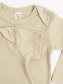 short sleeve bodysuit - sage "classic" - Colored Organics - 