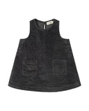 short sleeve corduroy dress - night 'doka b' - marmar copenhagen - MarMar Copenhagen - 